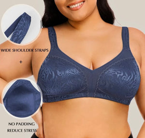 Leopard Wire-less Bra